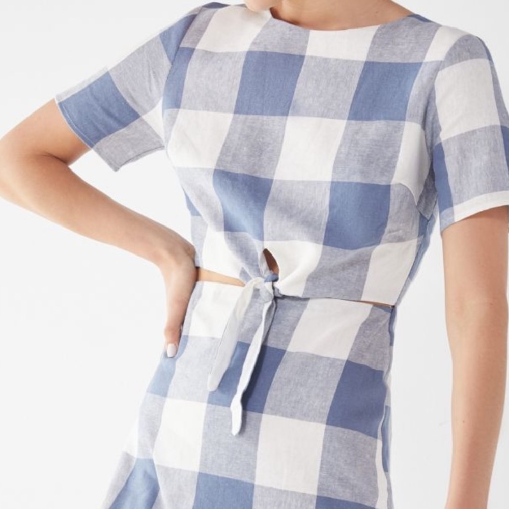 Gingham dress